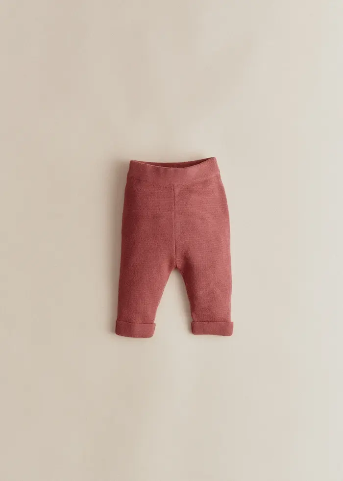 Pantalon Maille Boris - Bois De Rose
