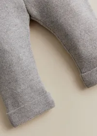 Pantalon Maille Boris - Gris Chiné — view 4