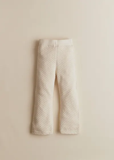 Pantalon Maille Paolo - Ecru