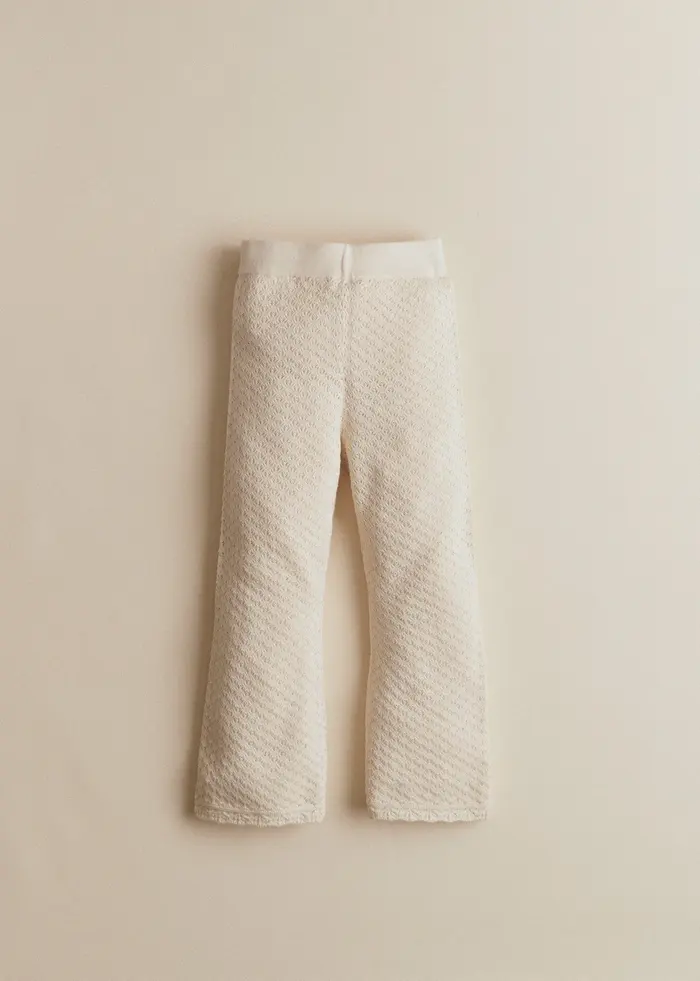 Pantalon Maille Paolo - Ecru
