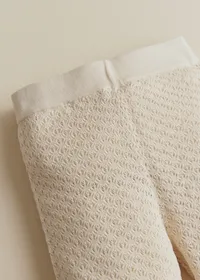 Pantalon Maille Paolo - Ecru — view 3