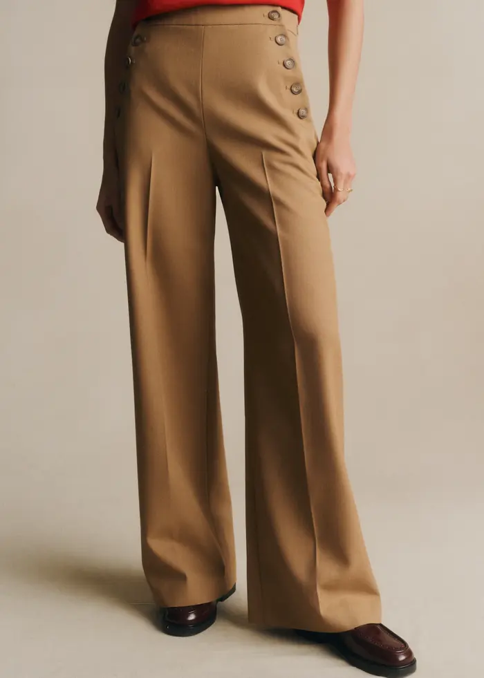 Pantalon Marino - Camel