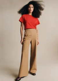 Pantalon Marino - Camel — view 4
