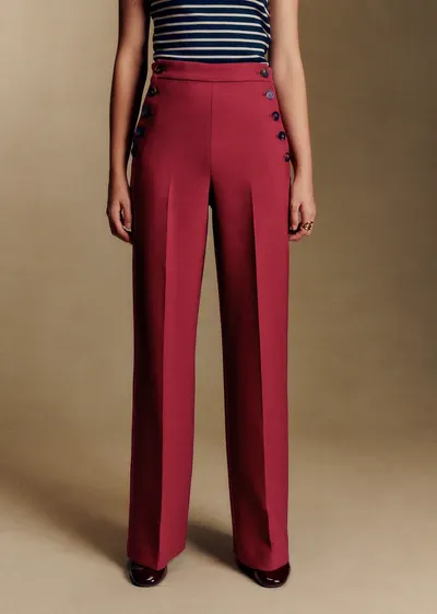 Pantalon Marino - Grenat