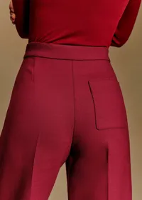 Pantalon Marino - Grenat — view 3