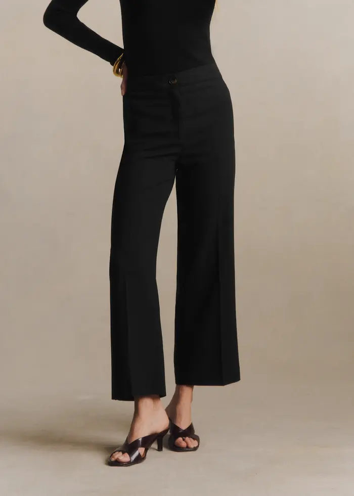 Pantalon Martin Crop - Noir
