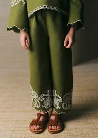 Pantalon Pia - Olive — view 2