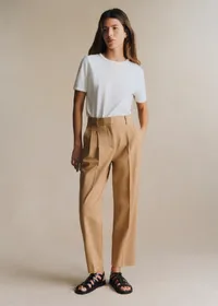 Pantalon Romain - Camel Clair — view 2