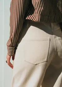 Pantalon Soan - Ecru — view 2
