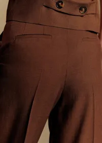 Pantalon Théophile - Chocolat — view 4