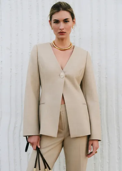 Veste ANNETTA - Beige Chiné
