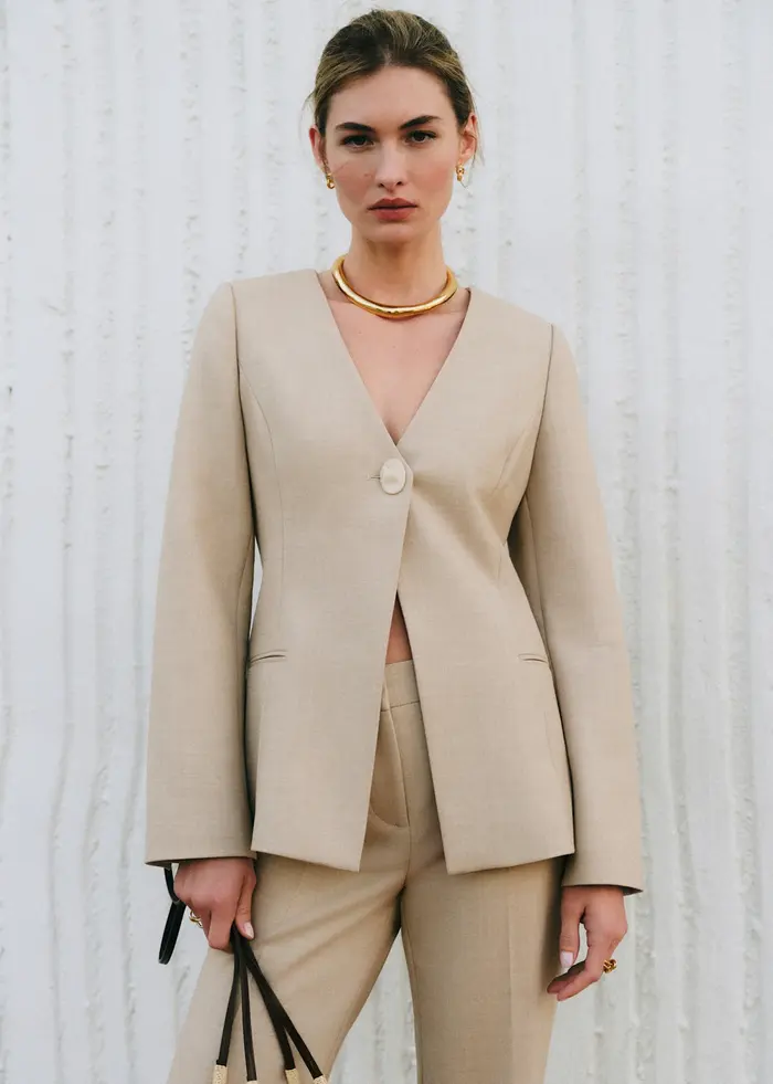 Veste ANNETTA - Beige Chiné