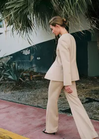 Veste ANNETTA - Beige Chiné — view 4