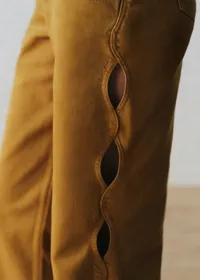 Pantalon Valentin - Sézane x SEA NY - Broderie Mordoré — view 2