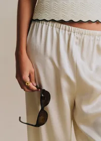 Pantalon Wood - Perle — view 2