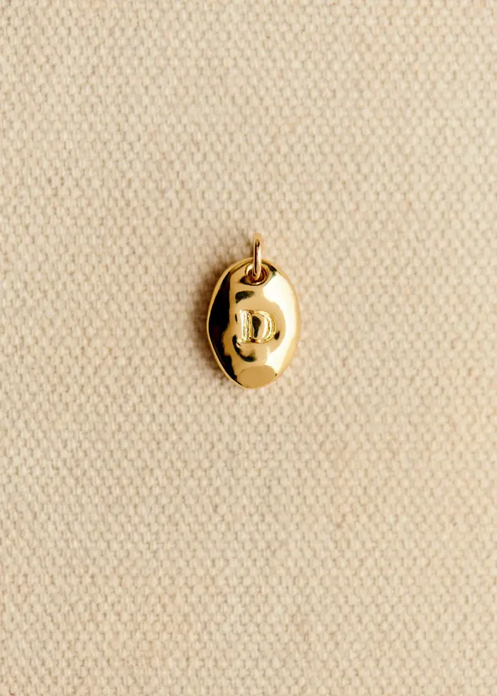 Pendentif Léa - D doré