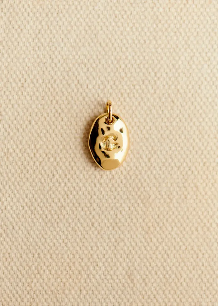 Pendentif Léa - G doré