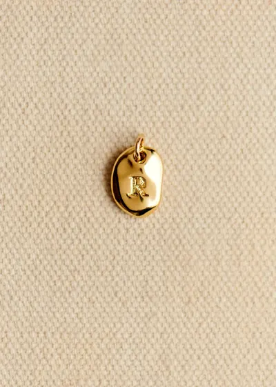 Pendentif Léa - R doré