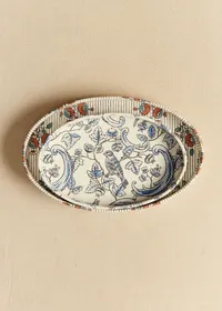 Petit Vide-poche - Sézane x Antoinette Poisson - Imprimé Oiseaux Bleus — view 3