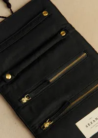 Pochette bijoux - Broderie Fleurs — view 2