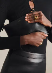 Pochette Serena - Noir Vintage — view 3