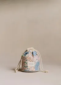 Pochon bijoux - Imprimé Bleu des Prés — view 2