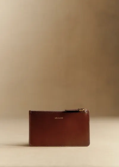 Porte-cartes Grand Alfred - Cuir Naturel Héritage