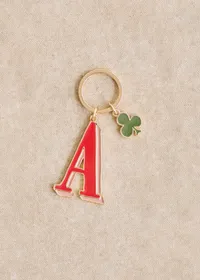 Porte-Clé Abécédaire - Lettre A - Rouge — view 2