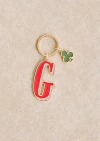 Porte-Clé Abécédaire - Lettre G - Rouge — view 2