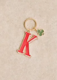 Porte-clé Abécédaire - Lettre K - Vert — view 2