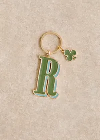 Porte-Clé Abécédaire - Lettre R - Vert — view 2