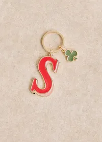 Porte-Clé Abécédaire - Lettre S - Rouge — view 2