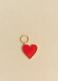Porte-clé Coeur - Rouge — view 3