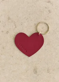 Porte-clé Coeur - Rouge "Amour fou" — view 2