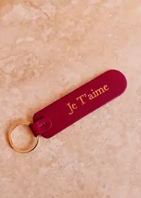 Porte-clés - Rouge " Je t'aime " — view 3
