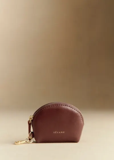 Porte-clés Sacha - Cuir Naturel Lisse