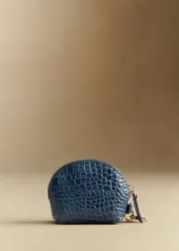 Porte-clés Sacha - Denim Croco — view 2