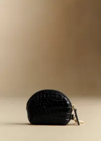 Porte-clés Sacha - Noir Croco — view 2