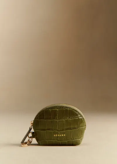 Porte-clés Sacha - Pistache Croco