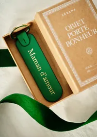 Porte-clés - Vert "Maman d'amour" — view 2