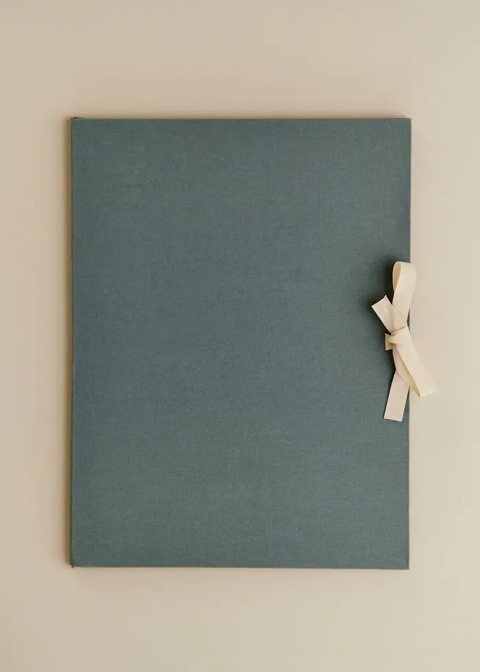 Porte Document - Bleu Orage