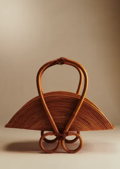 Porte revue par Vivai del Sud années 60 - Bambou et Rotin