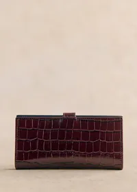 Portefeuille Gino - Brun Croco — view 2