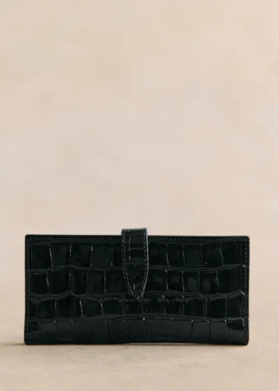 Portefeuille Gino - Noir Croco