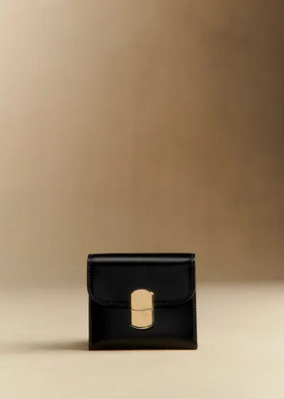 Portefeuille Petit Milo - Noir Glacé