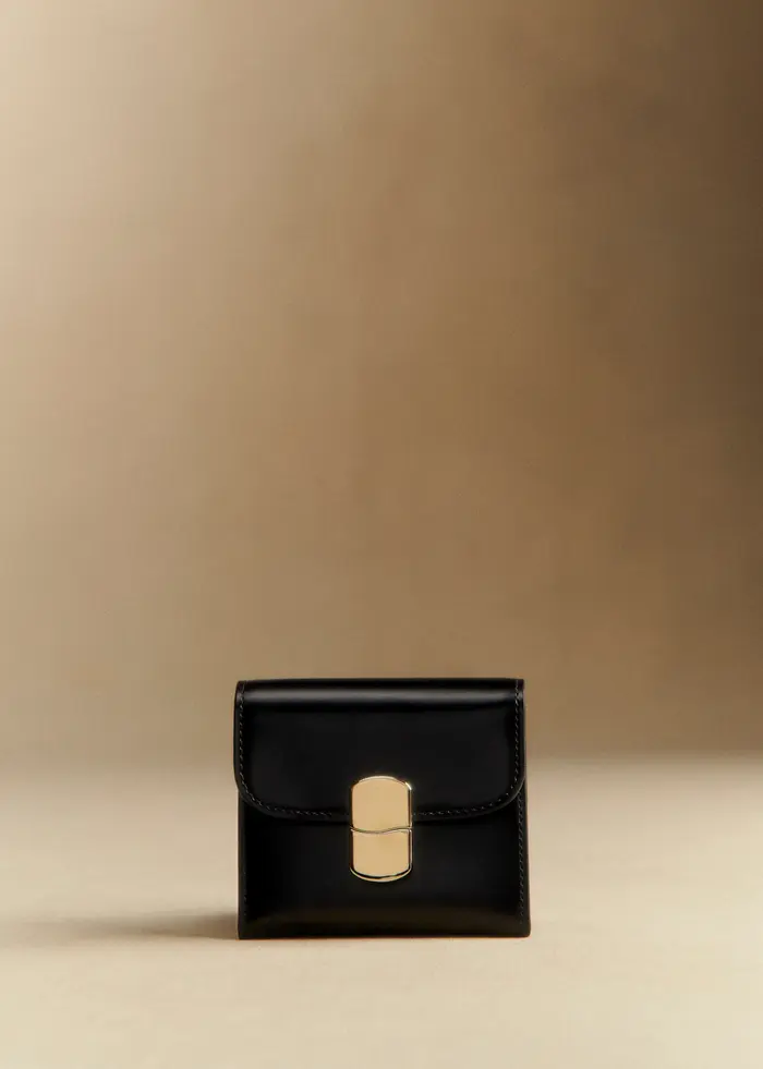 Portefeuille Petit Milo - Noir Glacé