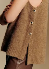 Pull Alessio - Sézane X Antoinette Poisson - Camel — view 4
