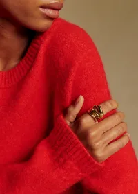Pull Amiel - Rouge — view 5