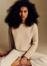 Pull Amiel - Vanille — view 3