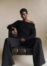 Pull Aurore - Noir — view 2